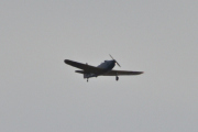 Morten 26 august 2025 - LN-BIF over Høyenhall, denne kjenner jeg igjen på lang avstand. Det er Nedre Romerike Flyklubb Veteranflygruppa som er ute med sin Fairchild PT-19A Cornell M-62A nr.163 fra 1944