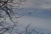 Morten 28 desember 2025 - Småfly over Høyenhall