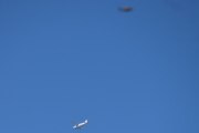 Morten 25 juli 2025 - OY-ZCA over Høyenhall, klokken er 11.29 og her får jeg med en fugl igjen