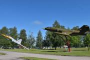 Morten 10 juli 2025 - Lockheed CF-104 Starfighter og Northrop F-5B Freedom Fighter på Gardermoen, det har jeg aldri tatt bilde av før, tror jeg. Nå snakker vi om to jagerfly i samme bilde. Men flere jagerfly i samme bilde blir vanskelig å finne, jeg har litt for mange...