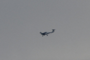 Morten 12 juli 2025 - Diamond DA-40NG over Høyenhall, klokken er 19.20 og jeg har min begrensning. Nå blir det ikke flere bilder i kveld