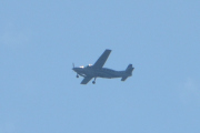 Morten 24 juli 2025 - OY-ZCA over Høyenhall, klokken er 09.59 og det er Hexagon som er ute med sin Cessna 208B Grand Caravan EX fra 2014. Jeg kjenner igjen en Cessna 208B på en mil avstand nå