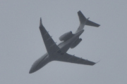 Morten 29 juli 2025 - LN-STB over Høyenhall, det er Sundt Air som kommer med sin Bombardier BD100-1A10 Challenger 350 fra 2016. Den har jeg sett mange ganger i juli, vi begynner. Den 23 juli 2021 og 7 og 15 juli 2022 og 8 og 19 juli 2023 og nå