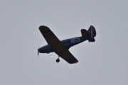 Morten 6 juli 2025 - LN-BIF besøker Høyenhall, det er Nedre Romerike Flyklubb Veteranflygruppa som kommer med sin Fairchild PT-19A Cornell M-62A nr.163 fra 1944