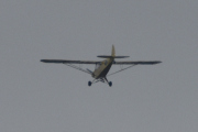 Morten 1 juni 2025 - Piper PA-18 Cub over Høyenhall, det er den sivile betegnelsen. Piper Army Cub L-18c er vel den militære betegnelsen