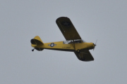 Morten 15 juni 2025 - LN-TSX besøker Høyenhall, det er Grenland Flyklubb som kommer med sin Piper PA-18-95 Cub fra 1953