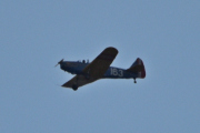 Morten 25 juni 2025 - LN-BIF over Høyenhall, det er Nedre Romerike Flyklubb Veteranflygruppa som er ute med sin Fairchild PT-19A Cornell M-62A nr.163 fra 1944