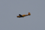 Morten 21 mai 2025 - LN-BII over Høyenhall, det er en Saab 91B Safir fra 1954, men jeg tviler på om det er Anne. Jeg husker 22 august 2023 da fikk jeg med et passasjerfly her