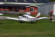 Morten 4 mai 2025 - LN-NAG på Kjeller flyplass, det er Foreningen NAG sin Piper PA-28-161 Warrior II fra 1978. Den har jeg sett før på Kjeller flyplass, tror det var 24. august 2019