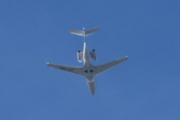 Morten 6 mai 2025 - CS-PHX over Høyenhall, det er NetJets Europe som er ute med sin Embraer EMB 505 Phenom 300. Den har jeg ikke tatt bilde av før, men jeg har en som ligner. Det er CS-PHE
