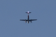 Morten 18 november 2025 - LN-KYV over Høyenhall, jeg har ikke sett dem i november før, men dem blunket til meg :-)
