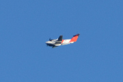 Morten 17 september 2025 - LN-TRG over Høyenhall, det er reserveflyet til NOFO-Kystverket som Sundt Air eier. Det er en Hawker Beechcraft B200 Super King Air fra 2006