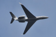 Morten 17 september 2025 - N650EB over Høyenhall, Gulfstream G650ER er en forlenget versjon som ble introdusert i 2014 og produksjonen avsluttet i februar 2025. Jeg har to Gulfstream i registeret fra før, det er en Gulfstream G-IV og en Gulfstream G700