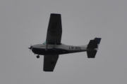 Morten 19 september 2025 - LN-BDL over Ekeberg, dem legger seg i posisjon, men har den vært på Ekeberg før?