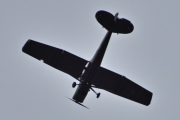 Morten 19 september 2025 - LN-WNO over Ekeberg, klokken er 16.19 og her kommer Nedre Romerike Flyklubb Veteranflygruppa med sin Cessna 305C L-19E O-1E Bird Dog fra 1957