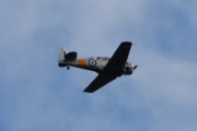 Morten 22 september 2025 - LN-TEX over Høyenhall, det er Norwegian Spitfire Foundation som er ute med sin North American T-6G Harvard fra 1944
