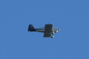 Morten lørdag 27 september 2025 - LN-ABA over Høyenhall, klokken er 15.56 og det er en av de fire gutta som er ute med sin Van´s RV-6 fra 2004