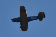 Morten lørdag 27 september 2025 - LN-BIF besøker Høyenhall, jeg blir rørt når Nedre Romerike Flyklubb Veteranflygruppa vinker med sin Fairchild PT-19A Cornell M-62A nr.163 fra 1944