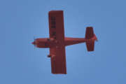 Morten 7 september 2025 - LN-ABC over Høyenhall, han legger seg i posisjon, det er mulig at han vil fortelle meg noe
