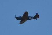 Morten 7 september 2025 - LN-BIF over Høyenhall, klokken er 17.21 og her kommer det også en som har vært med på Telemark Airshow. Det er Nedre Romerike Flyklubb Veteranflygruppa med sin Fairchild PT-19A Cornell M-62A nr.163 fra 1944