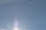 Morten 7 september 2025 - LN-INA over Høyenhall, klokken er 16.49 og Telemark Airshow er over. Som dere ser så skinner solen, så det har sikkert vært fantastisk der nede