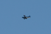 Morten 7 september 2025 - LN-KAY og LN-BGK over Høyenhall, men så er det han her. Jeg tror det er Øystein med sin Acro Sport fra 2008. Jeg har kun sett han fly sammen med LN-EAA, men det er lenge siden