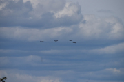 Morten 8 mai 2026 - Fire Lockheed Martin F-35A over Ekeberg