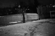 29 desember 2017 - Ja da, passet oss for gatelykten men hvem viste at det skulle komme en stor lastebil?