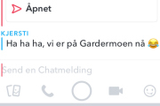 Morten 5 august 2018 - Stort fly over Høyenhall, min søster med familie har landet. Men hvilket fly kom dem med? Jeg tror vi fant det ut :-)