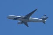 Morten 30 mai 2020 - EL Al Israel Airlines over Høyenhall