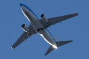 Morten 17 januar 2022 - PH-BGL over Høyenhall, det er KLM Royal Dutch Airlines som kommer med sitt Boeing 737-700 som er litt over 11 år gammelt