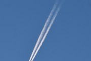 Morten 6 februar 2022 - Enda et jetfly over Høyenhall, det gikk bare et minutt så er den oppe i 10 000 meter høyde minst