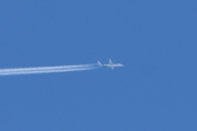 Morten 10 april 2021 - Jetfly igjen over Høyenhall, skulle vært morsomt å klare en identifisering på et jetfly