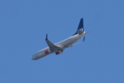 Morten 18 april 2021 - SAS over Høyenhall, det skilte nok litt i magen til dem som satt der :-)