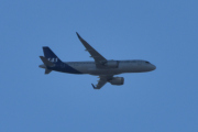 Morten 23 april 2021 - SAS over Høyenhall, dette er på kvelden så jeg rekker ikke lenger