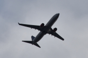 Morten 30 april 2021 - LN-RGH over Høyenhall, den er litt på kanten da det kan være RGN eller RGM som også er SAS