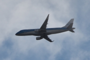 Morten 26 august 2021 - KLM over Høyenhall om morgenen, var det beste jeg fikk til