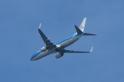 Morten 28 august 2021 - KLM Royal Dutch Airlines over Høyenhall, det er vanskelig og se hvem det er fra denne vinkelen