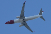 Morten 29 august 2021 - LN-NOD over Høyenhall, nå kom de raskt etter hverandre. Dette er Norwegian Air Shuttle AOC som kommer med sin Boeing 737-8Q8 som er litt over 13 år gammelt og har navnet Sonja Henie