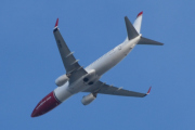 Morten 30 august 2021 - LN-NII kommer igjen over Høyenhall, fram og tilbake på samme dagen. Norwegian Air Shuttle AOC med sin Boeing 737-8JP som er snart 7 år gammelt