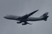 Morten 7 august 2021 - 4X-ICA over Høyenhall, det er CAL Cargo Air Lines som kommer med sin Boeing 747-4EVERF