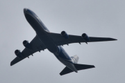 Morten 7 august 2021 - VP-BIN over Høyenhall, det er Cargologicair som kommer glidende inn med sin Boeing 747-8F