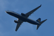 Morten 11 oktober 2021 - G-RUKA over Høyenhall, det er Ryanair UK som kommer med sitt Boeing 737-800