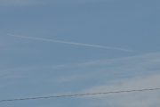 Morten 19 november 2021 - Jetfly nummer fem over Høyenhall, noen av dem er veldig langt borte
