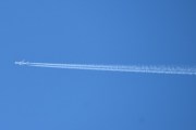 Morten 25 september 2021 - Qatar Airways Cargo over Høyenhall, den fløy faktisk litt lavt så jeg prøver