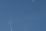 Morten 29 november 2021 - Fjerde flyet til månen, så her har vi jetflyet og månen