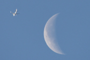 Morten 29 november 2021 - KLM på vei til månen, den kunne kanskje flydd litt nærmere, men skal ikke klage