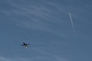 Morten 17 desember 2021 - To jetfly og SAS over Høyenhall