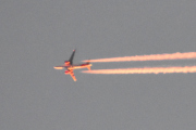 Morten 19 desember 2021 - Første jetflyet over Høyenhall, fine farger, men jeg kjenner deg ikke igjen