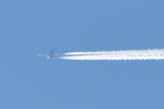 Morten 19 desember 2021 - Tredje jetflyet over Høyenhall, men det var nesten, jeg kunne ha gjettet, men mønsteret på hale forvirret meg litt
